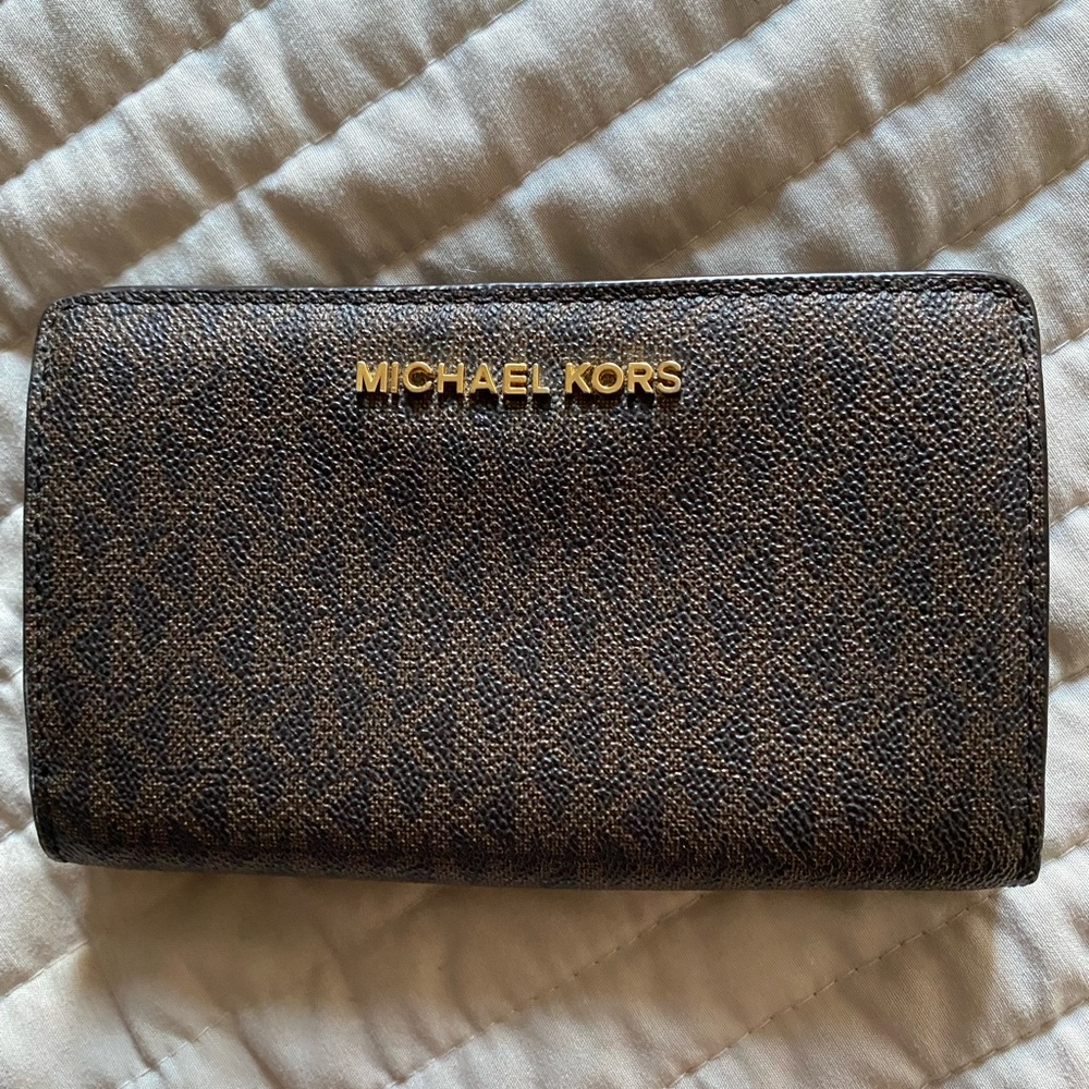 Michael Kors monogram wallet